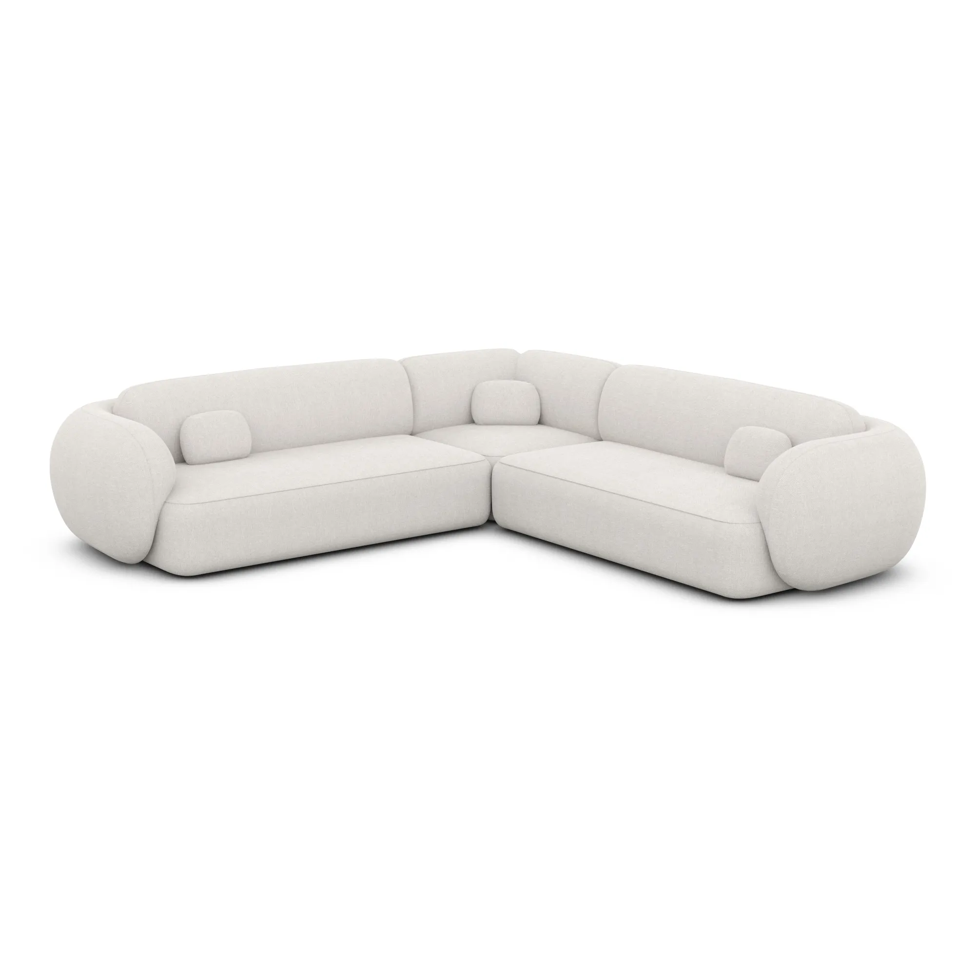 Strukturstoff Ecksofa Mira