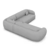 Echtleder Ecksofa Mira