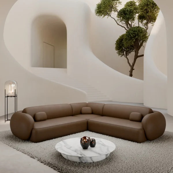 Kunstleder Ecksofa Mira