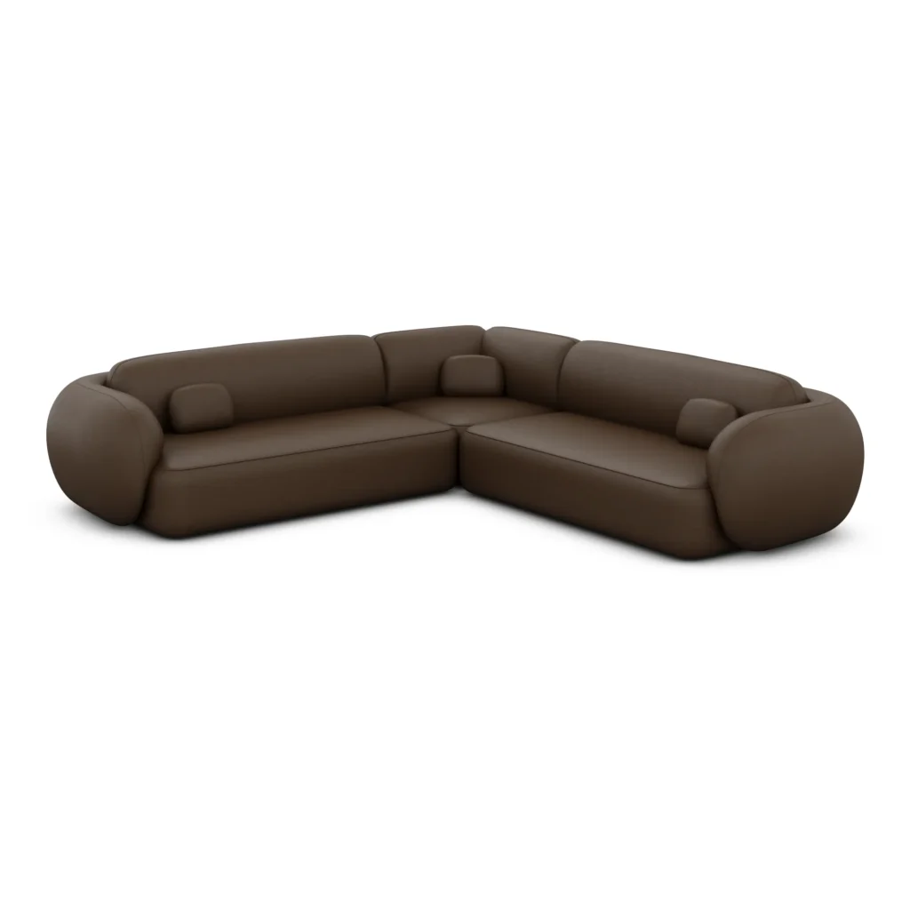 Kunstleder Ecksofa Mira