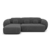 Bouclé L-Form Sofa Mira