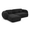 Strukturstoff L-Form Sofa Mira