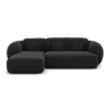 Strukturstoff L-Form Sofa Mira