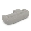 Strukturstoff L-Form Sofa Mira