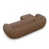 Echtleder L-Form Sofa Mira