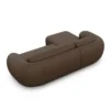Echtleder L-Form Sofa Mira