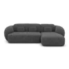 Bouclé L-Form Sofa Mira