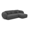 Bouclé L-Form Sofa Mira