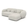 Bouclé L-Form Sofa Mira