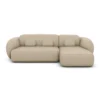 Echtleder L-Form Sofa Mira