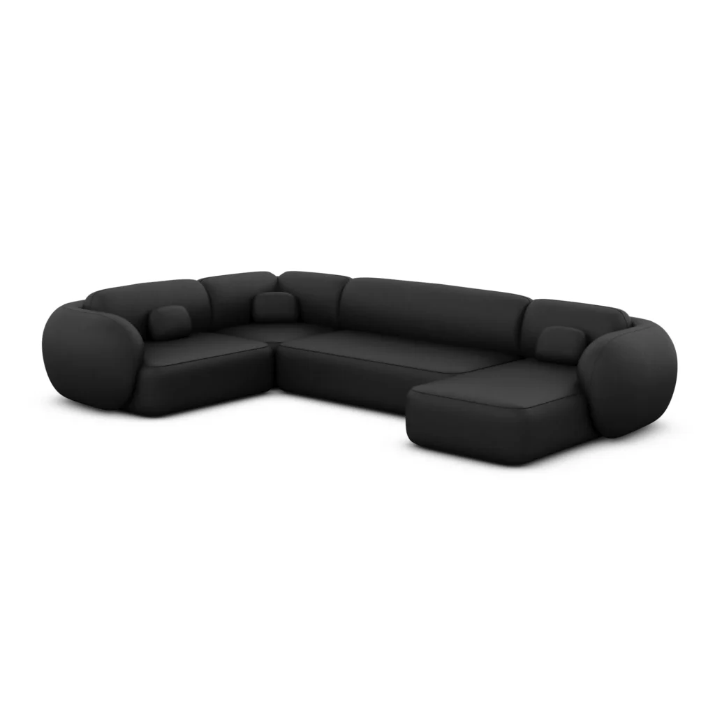 Echtleder U-Form XL Wohnlandschaft Mira