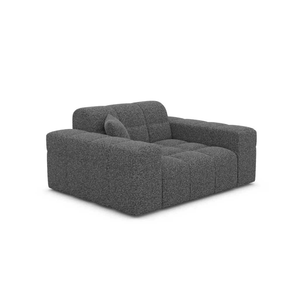 Bouclé Sessel Nivara