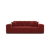 Samtstoff 2-Sitzer Couch Nivara