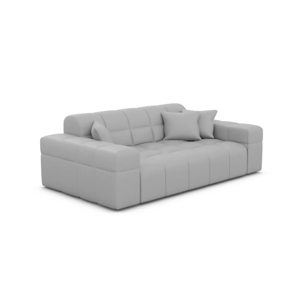 Echtleder 2-Sitzer Couch Nivara