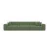 Strukturstoff 4-Sitzer Couch Nivara