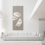 Echtleder 4-Sitzer Couch Nivara