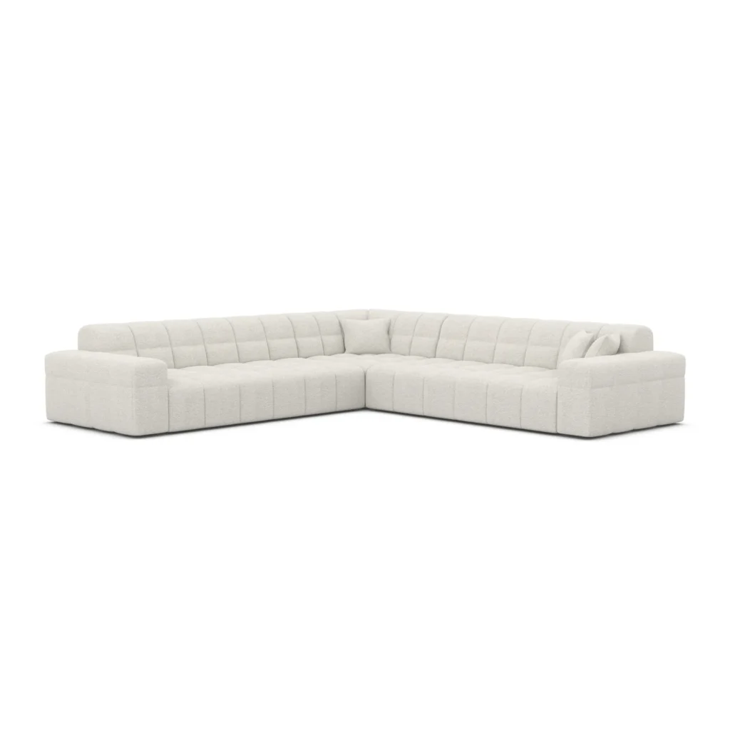 Bouclé Ecksofa Nivara