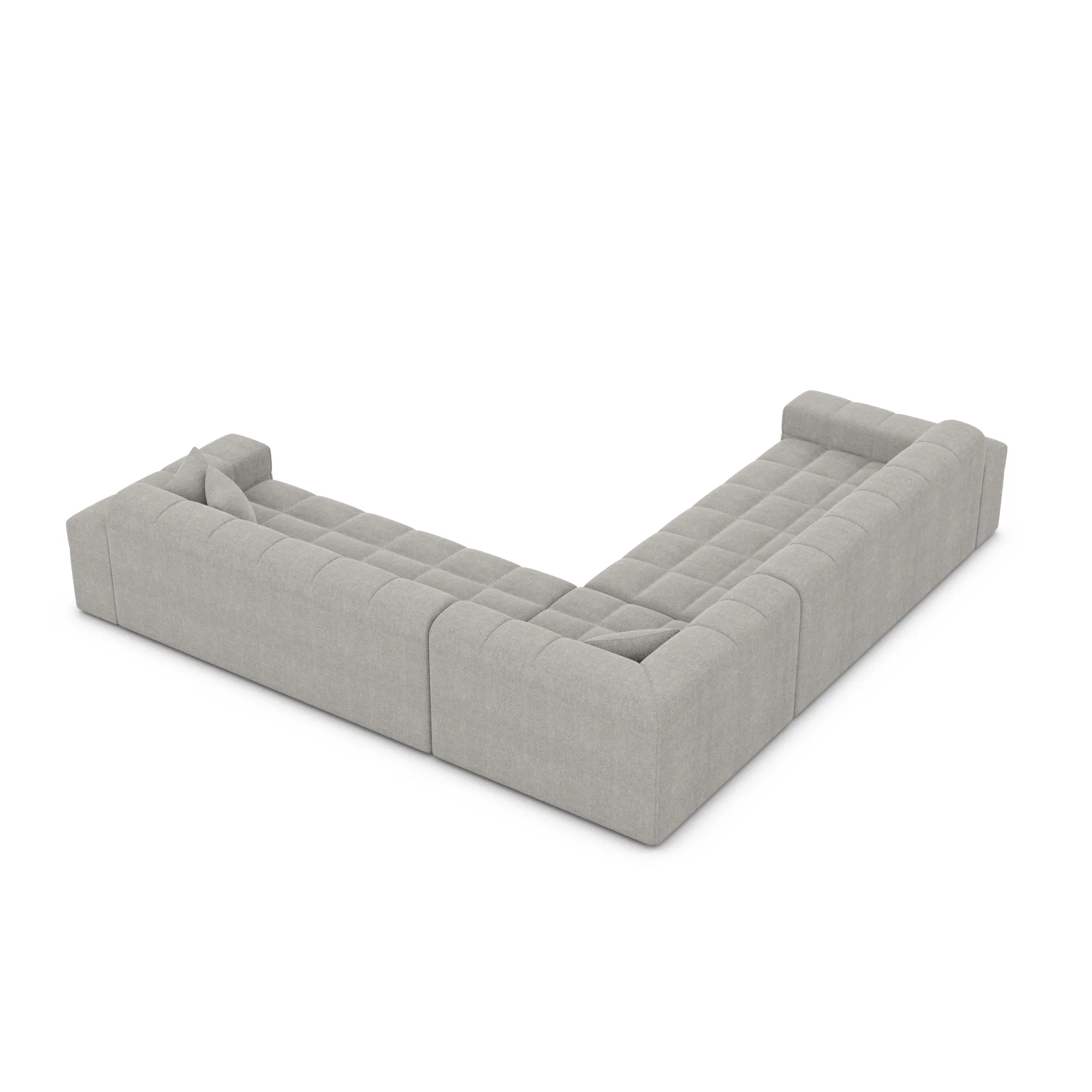 Strukturstoff Ecksofa Nivara