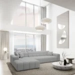 Kunstleder L-Form Sofa Nivara
