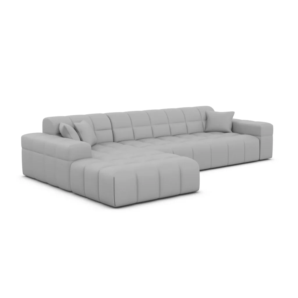 Kunstleder L-Form Sofa Nivara