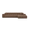 Strukturstoff L-Form Sofa Nivara