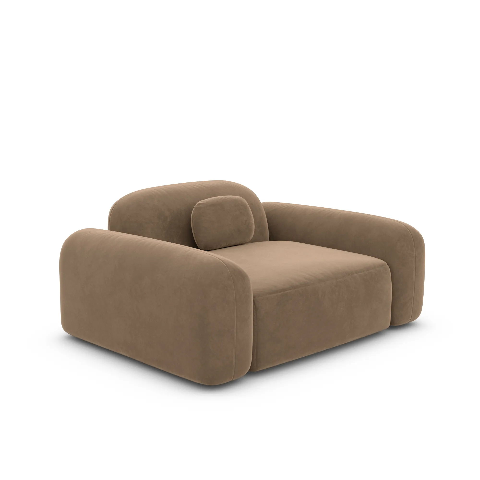 Samtstoff Sessel Nuvia