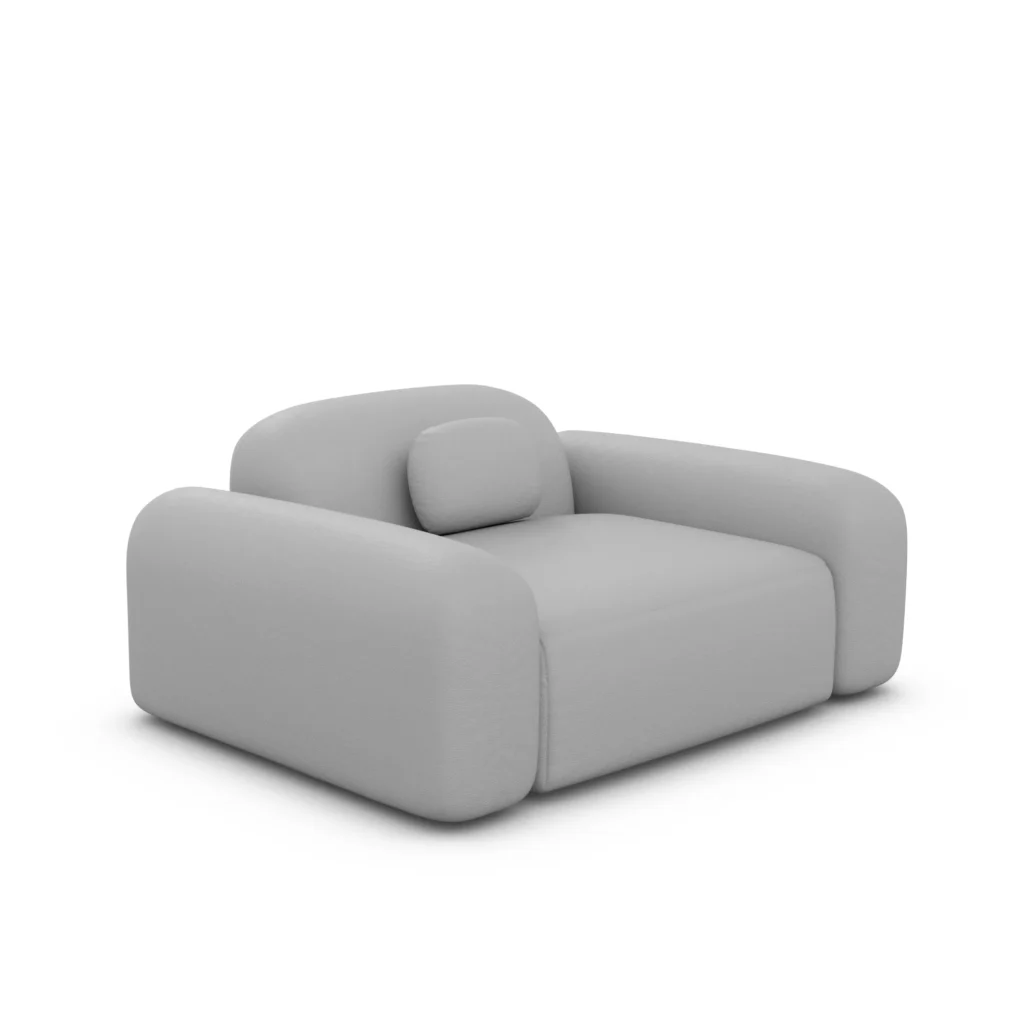 Echtleder Sessel Nuvia