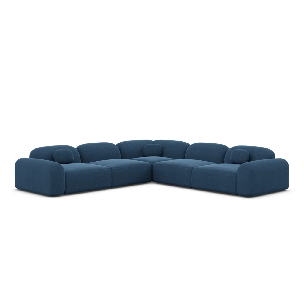 Strukturstoff Ecksofa Nuvia