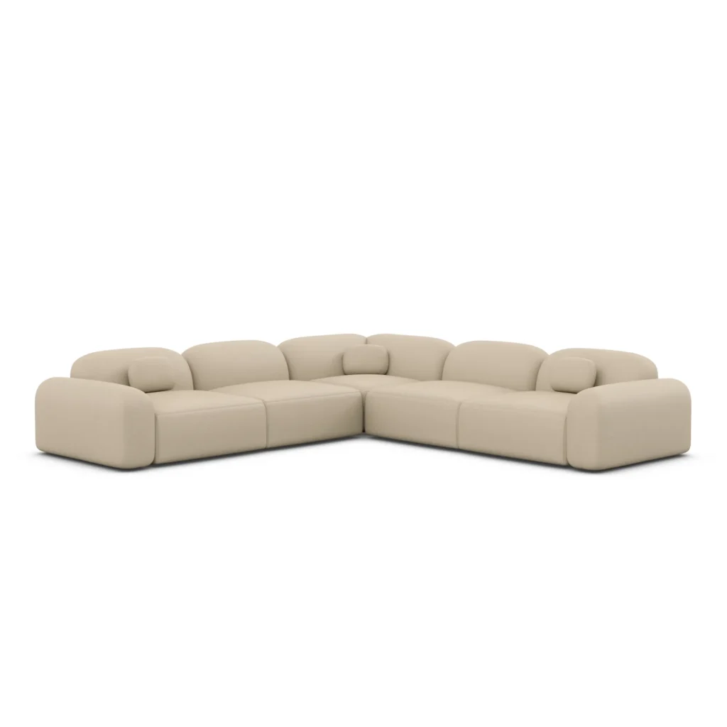 Kunstleder Ecksofa Nuvia
