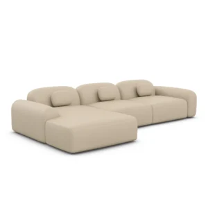 Kunstleder L-Form Sofa Nuvia