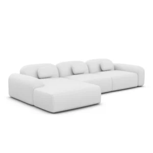Kunstleder L-Form Sofa Nuvia