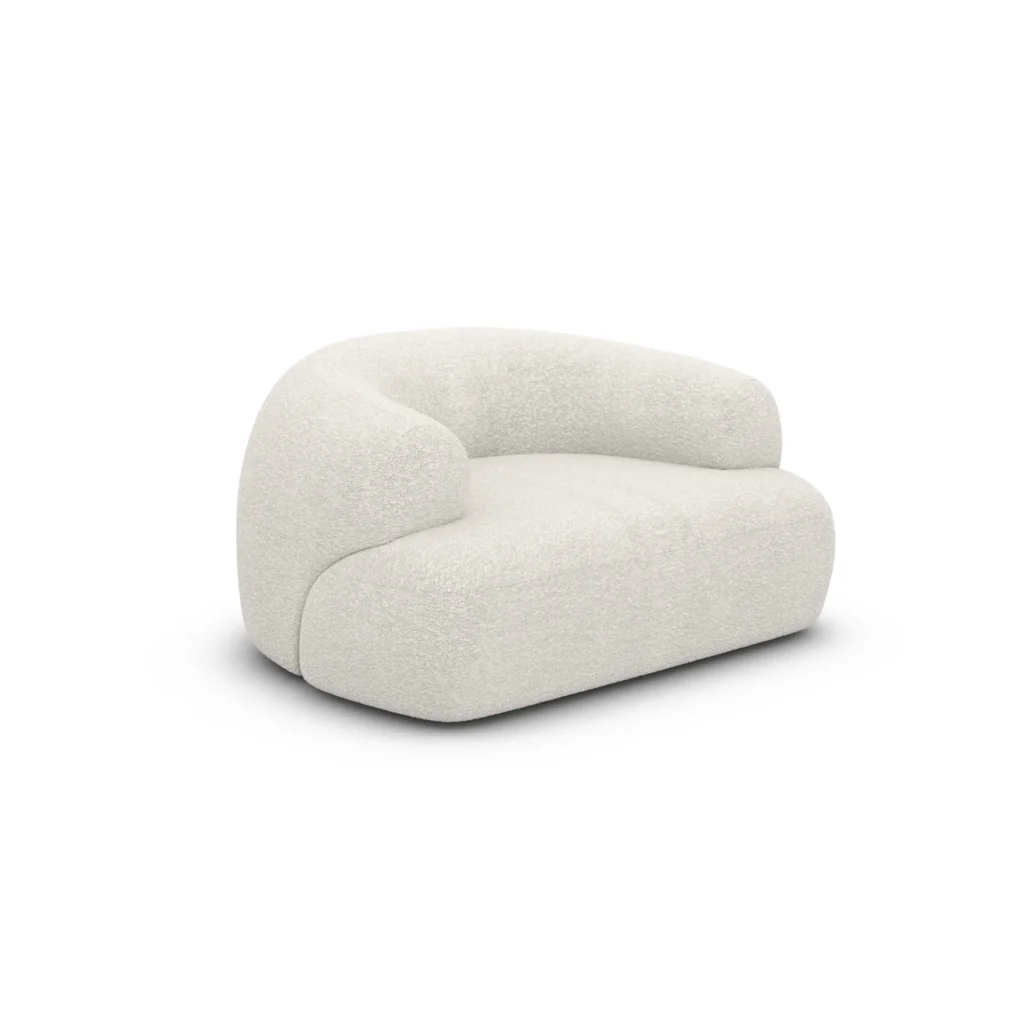 Bouclé Sessel Poliva
