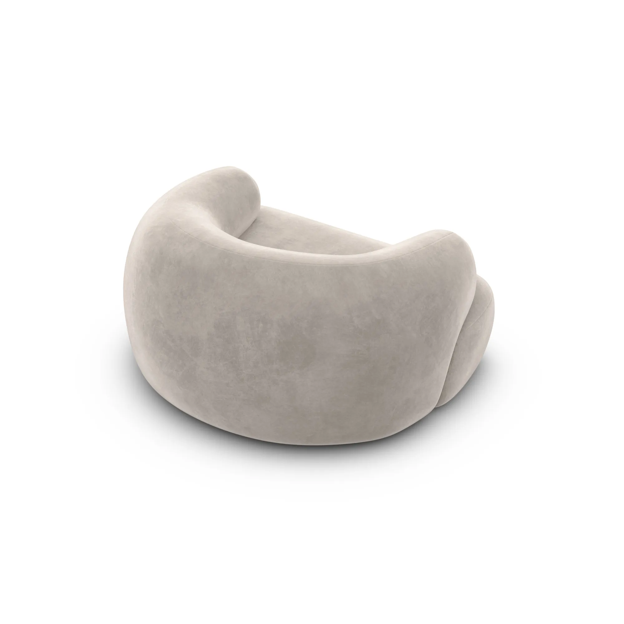 Samtstoff Sessel Poliva – Bild 9