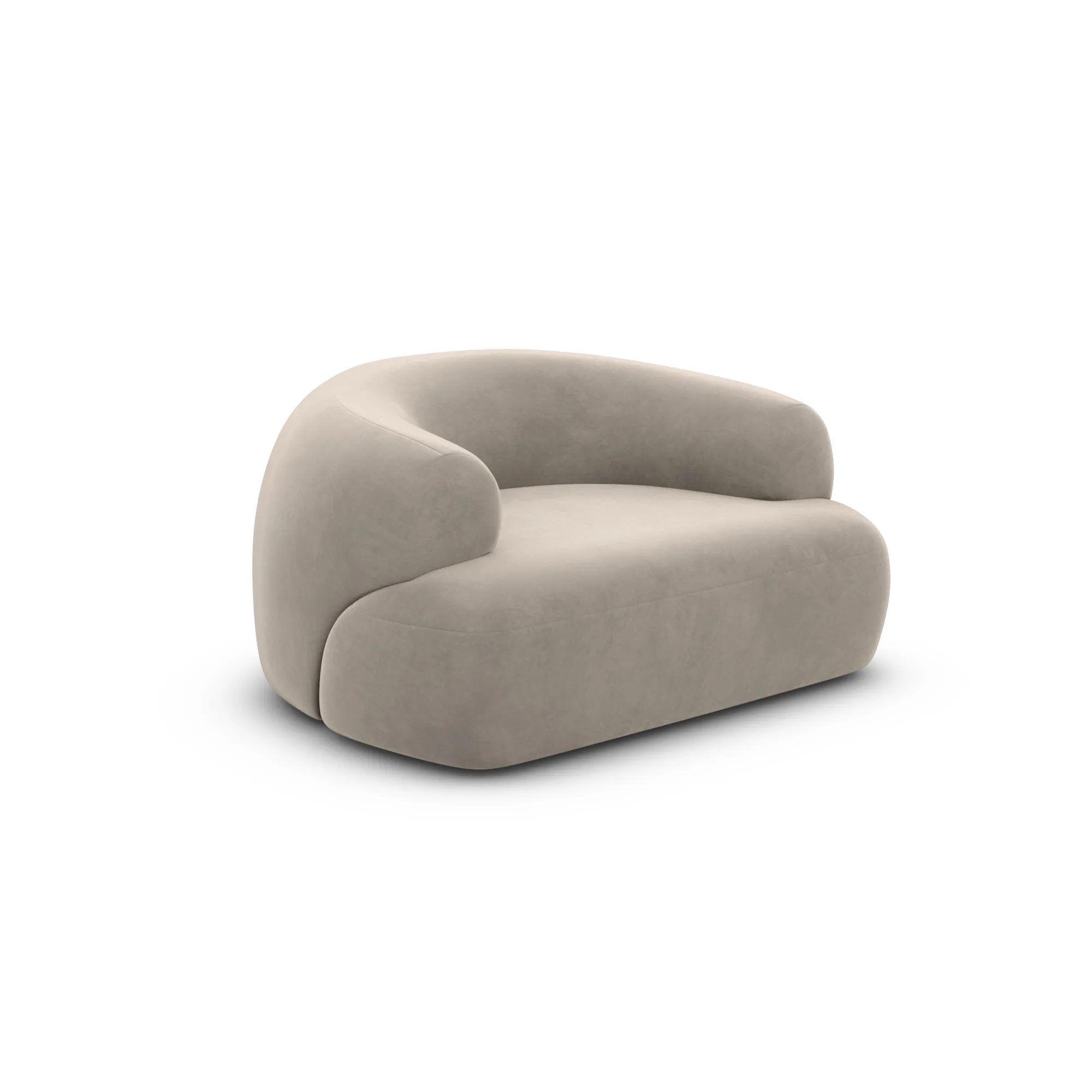 Samtstoff Sessel Poliva – Bild 10