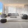 Cord 2-Sitzer Couch Poliva – Bild 13