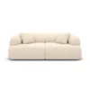 Strukturstoff 2-Sitzer Couch Poliva – Bild 20