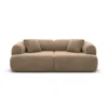 Samtstoff 2-Sitzer Couch Poliva – Bild 2