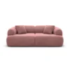 Samtstoff 2-Sitzer Couch Poliva – Bild 29