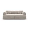 Samtstoff 2-Sitzer Couch Poliva – Bild 2