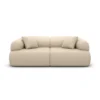 Kunstleder 2-Sitzer Couch Poliva – Bild 20
