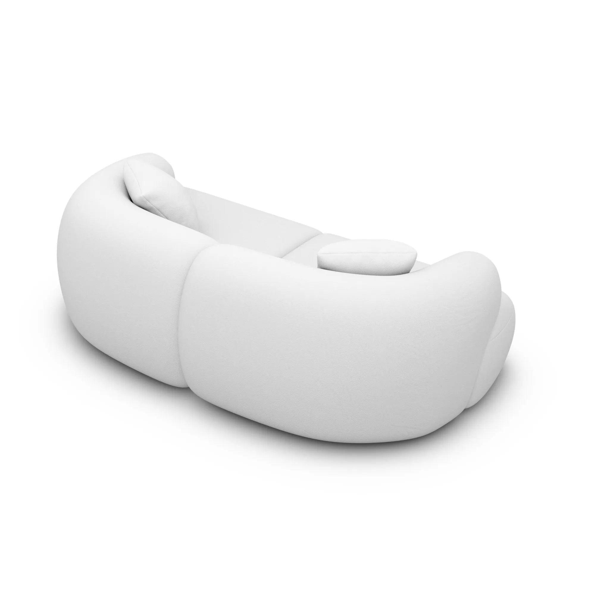 Kunstleder 2-Sitzer Couch Poliva – Bild 18