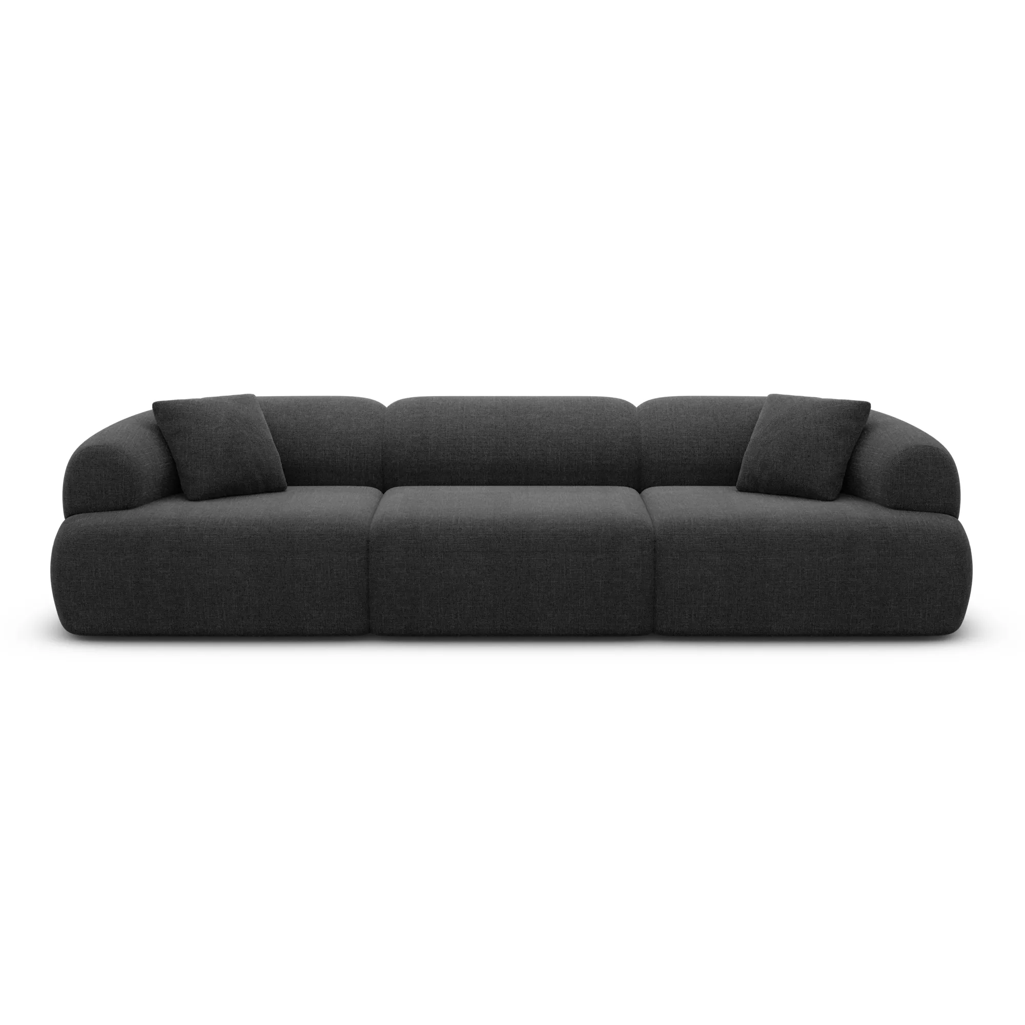 Strukturstoff 3-Sitzer Couch Poliva – Bild 29