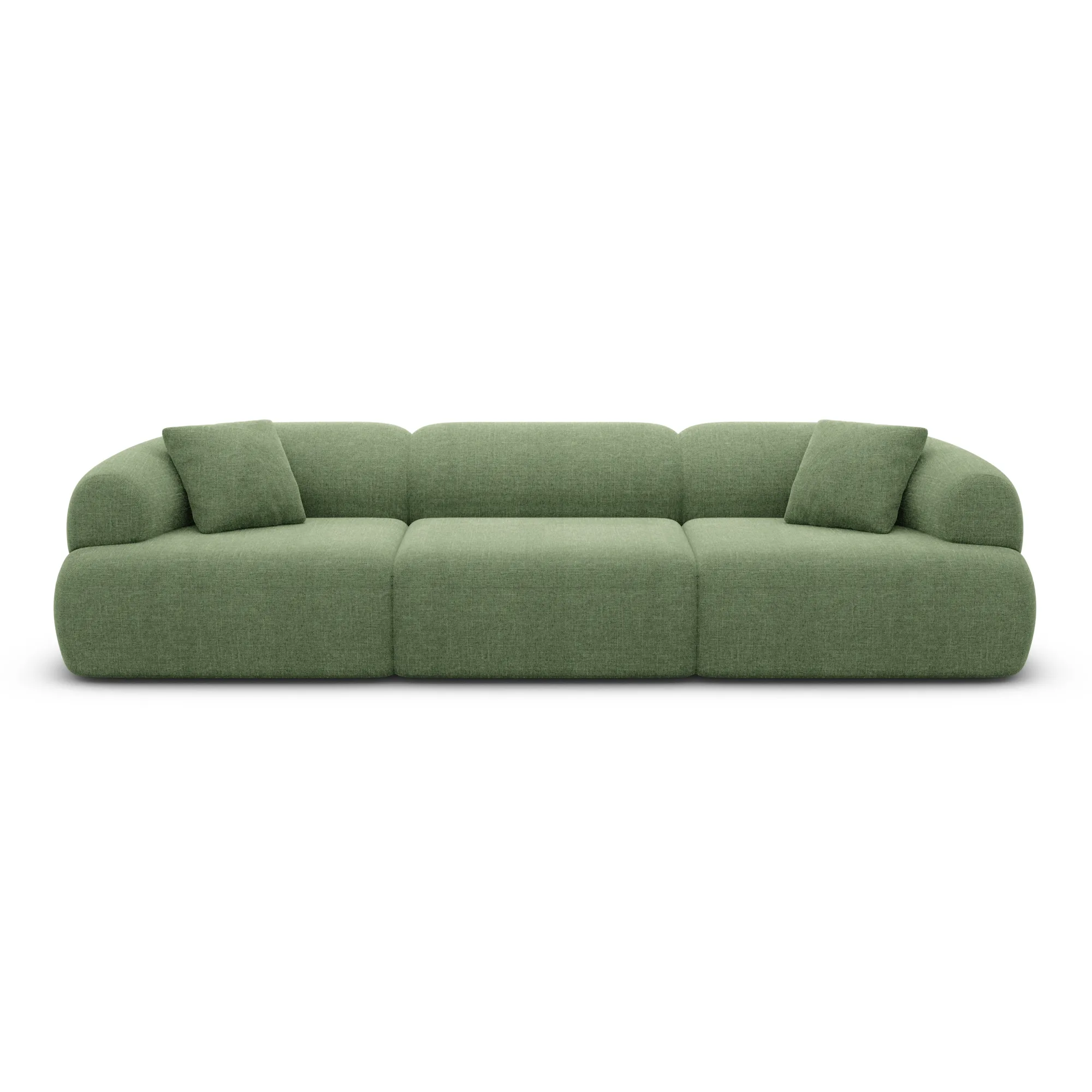 Strukturstoff 3-Sitzer Couch Poliva – Bild 11