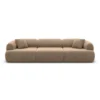 Samtstoff 3-Sitzer Couch Poliva – Bild 14