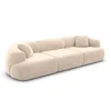 Samtstoff 3-Sitzer Couch Poliva – Bild 16