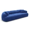 Samtstoff 3-Sitzer Couch Poliva – Bild 34