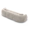Samtstoff 3-Sitzer Couch Poliva – Bild 3