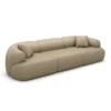 Echtleder 3-Sitzer Couch Poliva – Bild 7