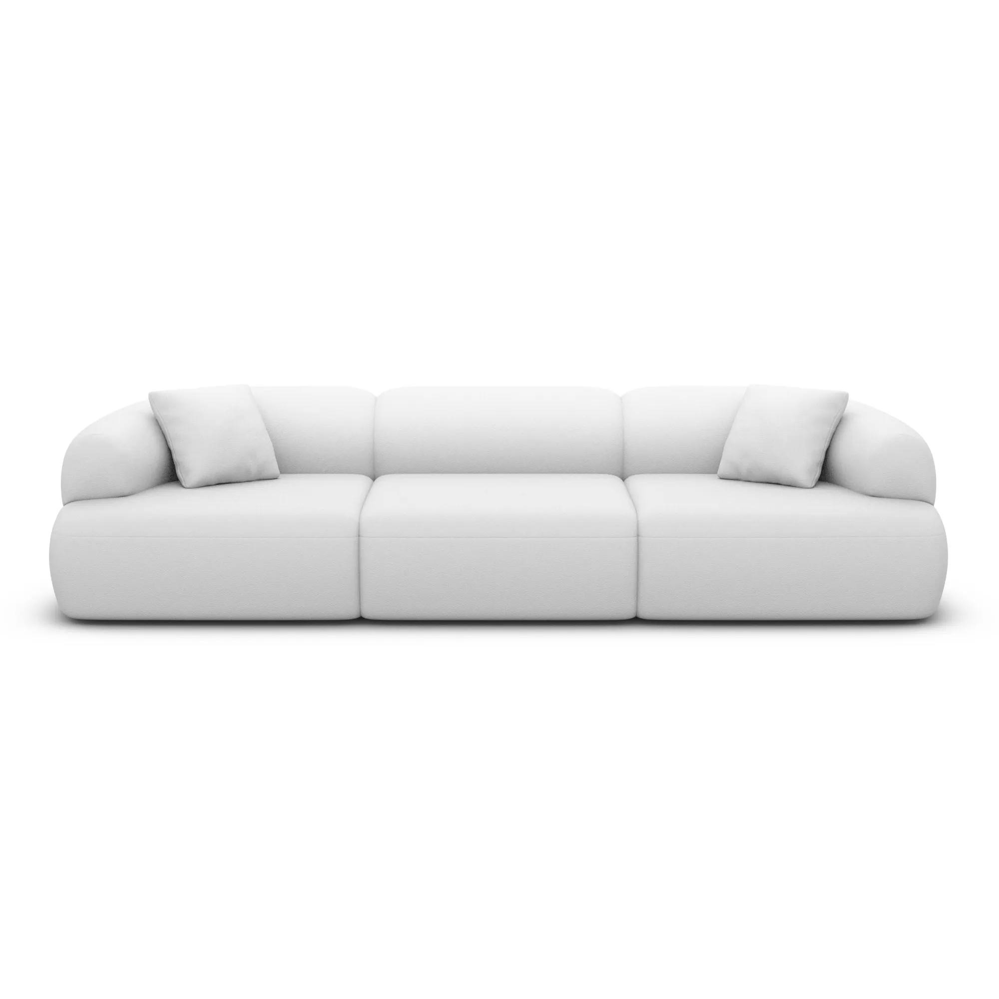 Echtleder 3-Sitzer Couch Poliva – Bild 20