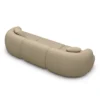 Kunstleder 3-Sitzer Couch Poliva – Bild 3